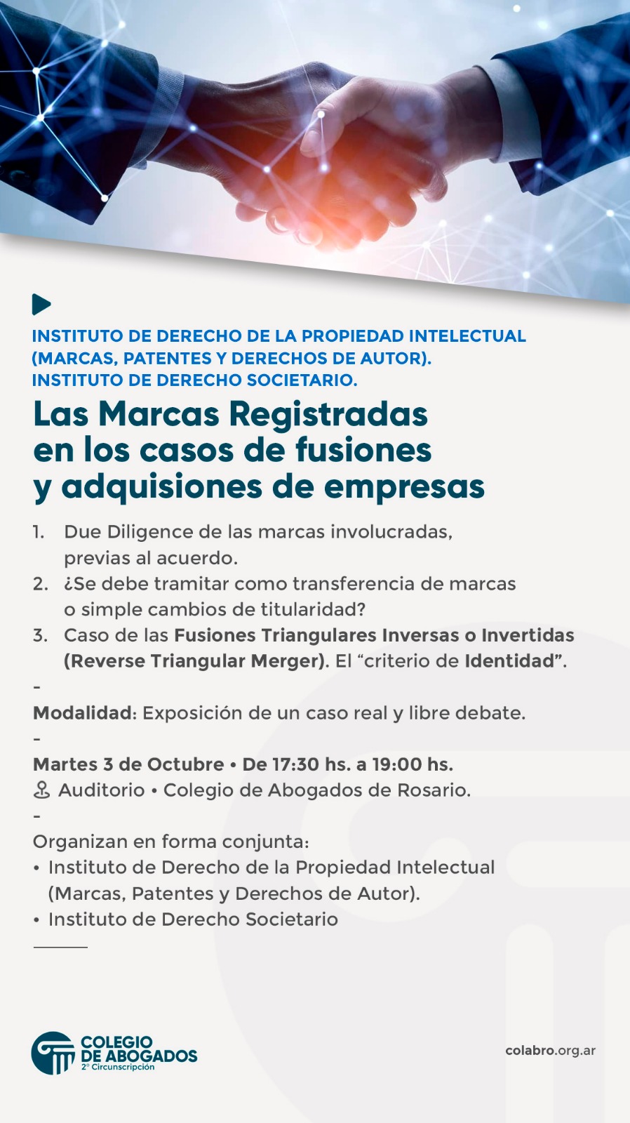 LAS MARCAS REGISTRADAS EN LOS CASOS DE FUSIONES Y ADQUISICIONES DE EMPRESAS - 03/10/2023